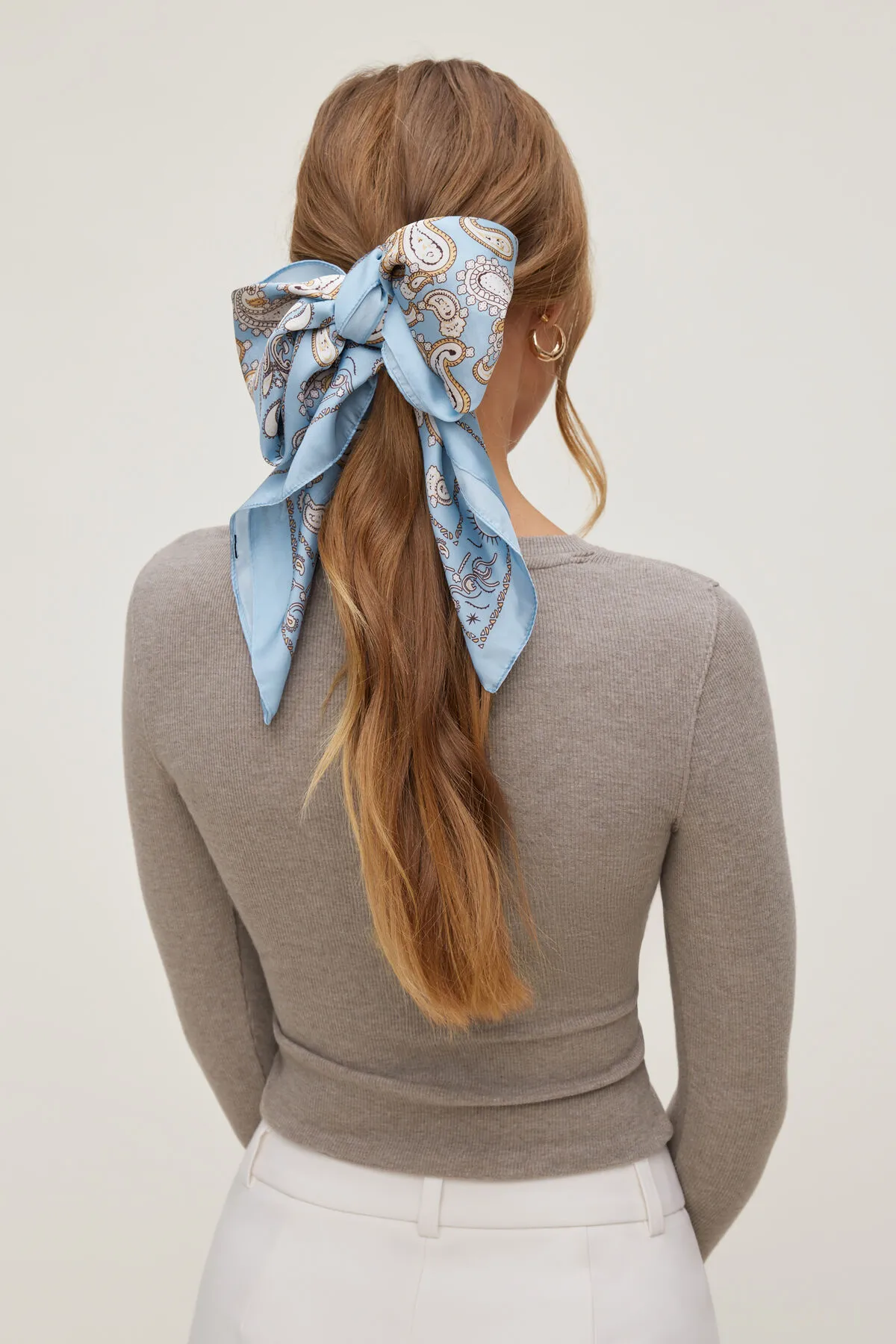 Satin Feel Scarf sold by Dynamite product image thumbnail 2