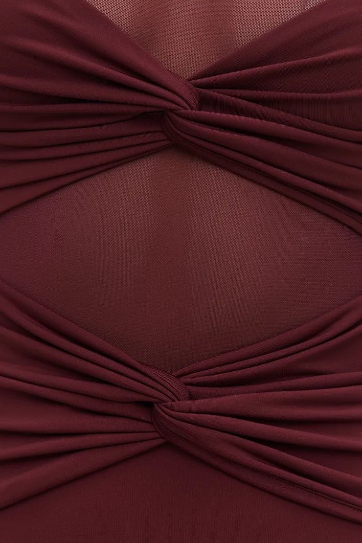 Sculpt Twisted Maxi Dress sold by Dynamite product image thumbnail 4