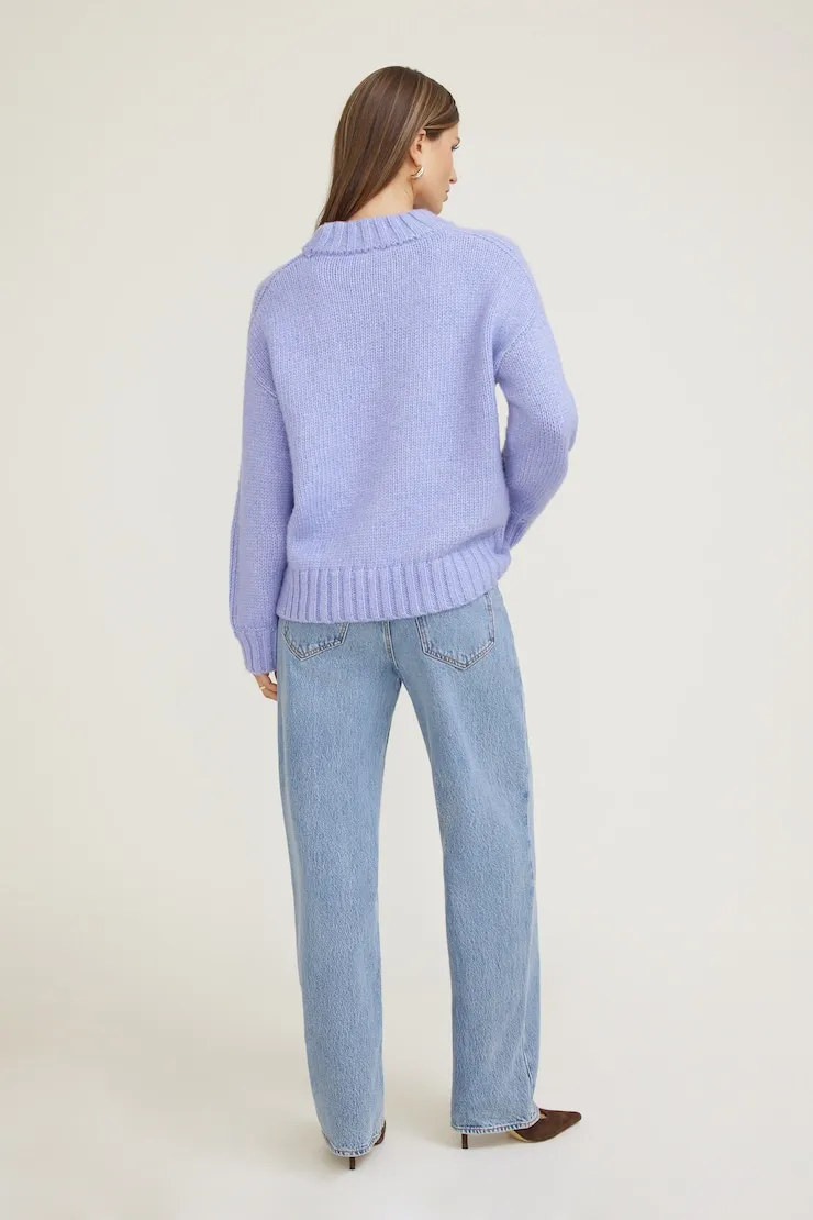 Mabel Chunky Crewneck Sweater sold by Dynamite product image thumbnail 2