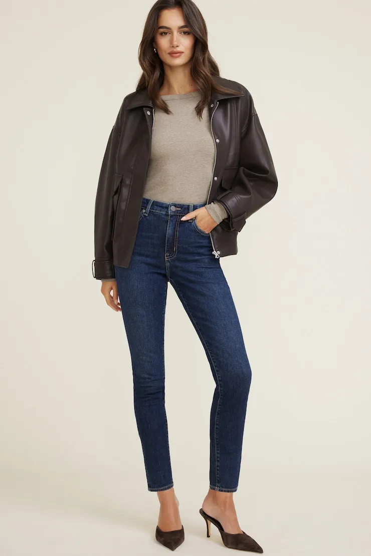 Goldie Stretch High Rise Skinny Leg Jeans sold by Dynamite