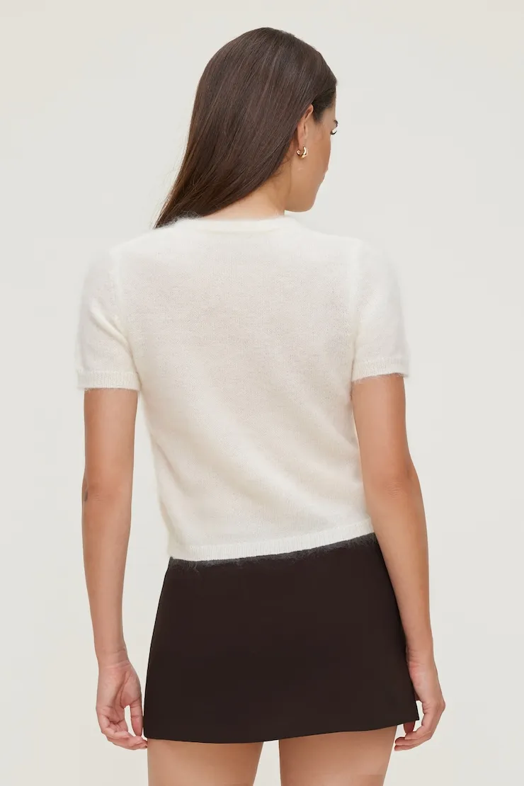 Premium Mohair Short Sleeve Cardigan sold by Dynamite product image thumbnail 5