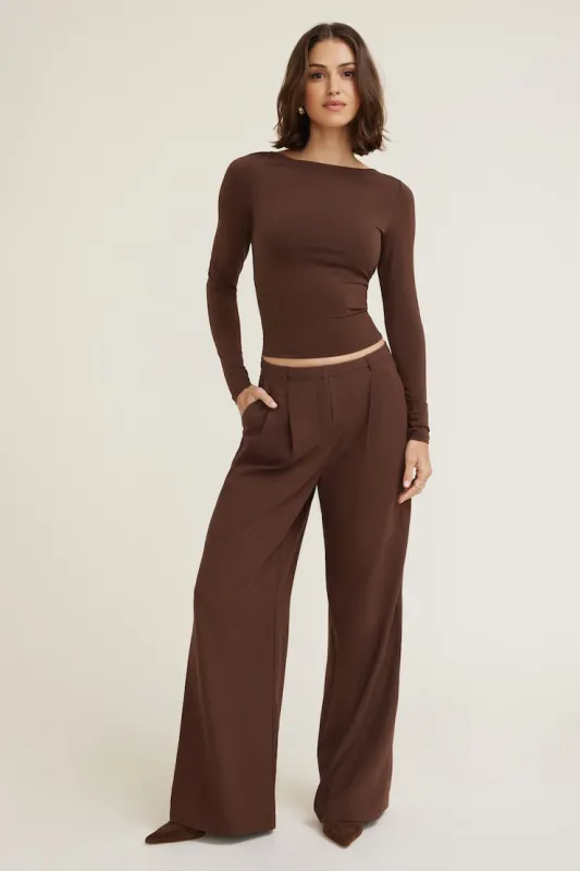 Nola Sculpt Long Sleeve Top sold by Dynamite