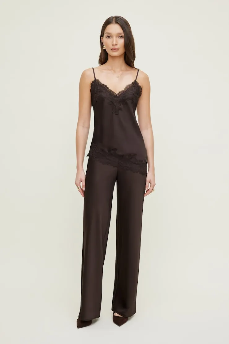 Izzy Wide Leg Satin Pants sold by Dynamite