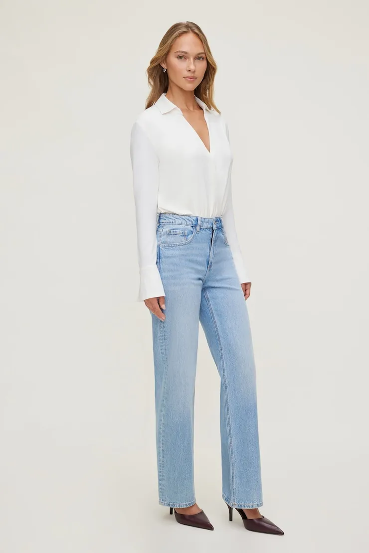 Sculpt Collared Bodysuit sold by Dynamite product image thumbnail 3