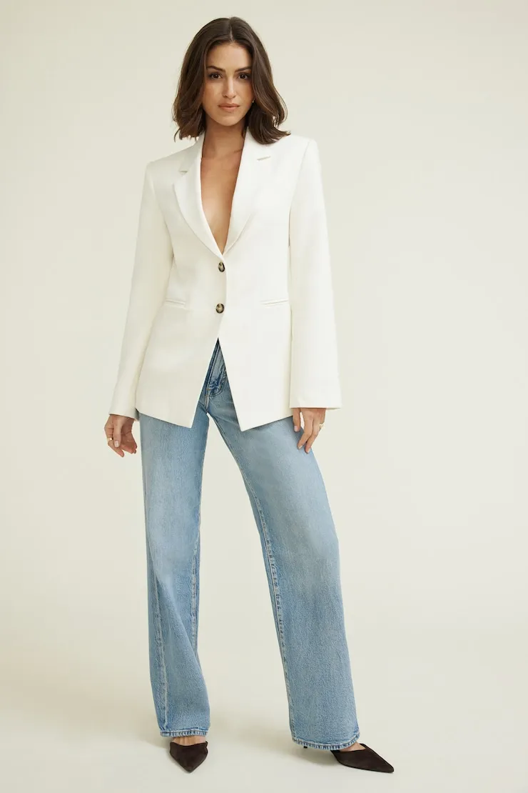 Ezra Fitted Blazer sold by Dynamite