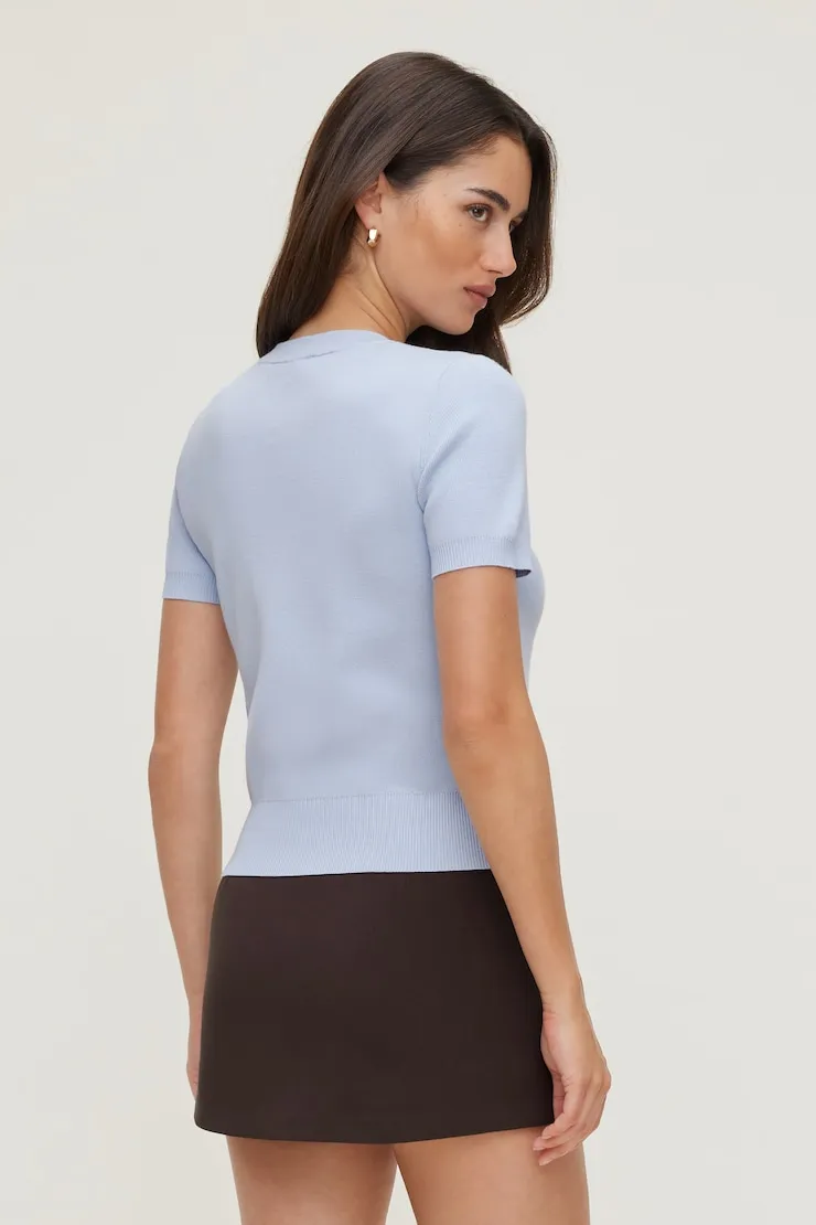 Clara Short Sleeve Sweater sold by Dynamite product image thumbnail 5