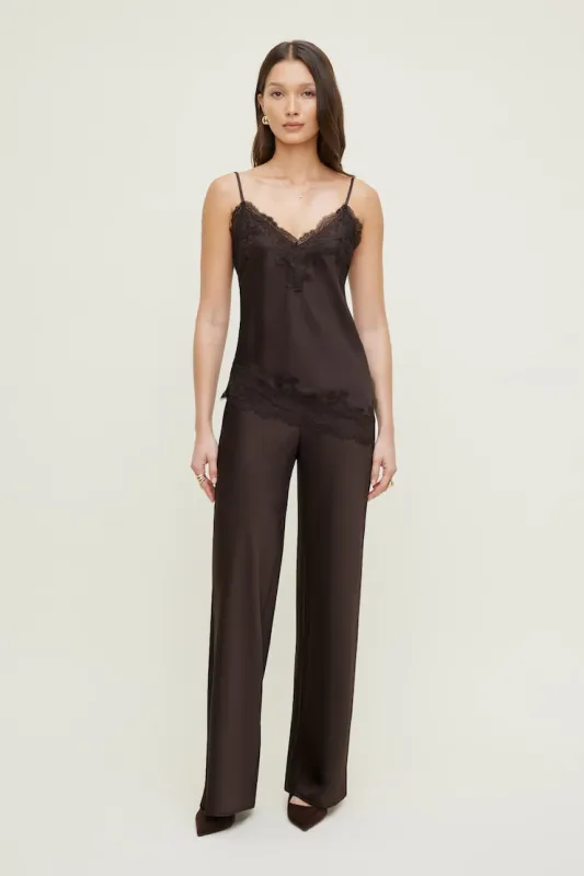 Izzy Wide Leg Satin Pants sold by Dynamite