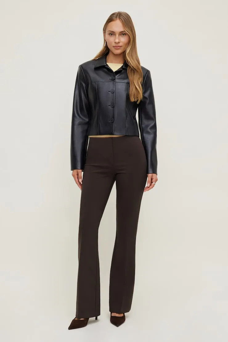 Frankie Tailored Slim Bootcut Pants sold by Dynamite