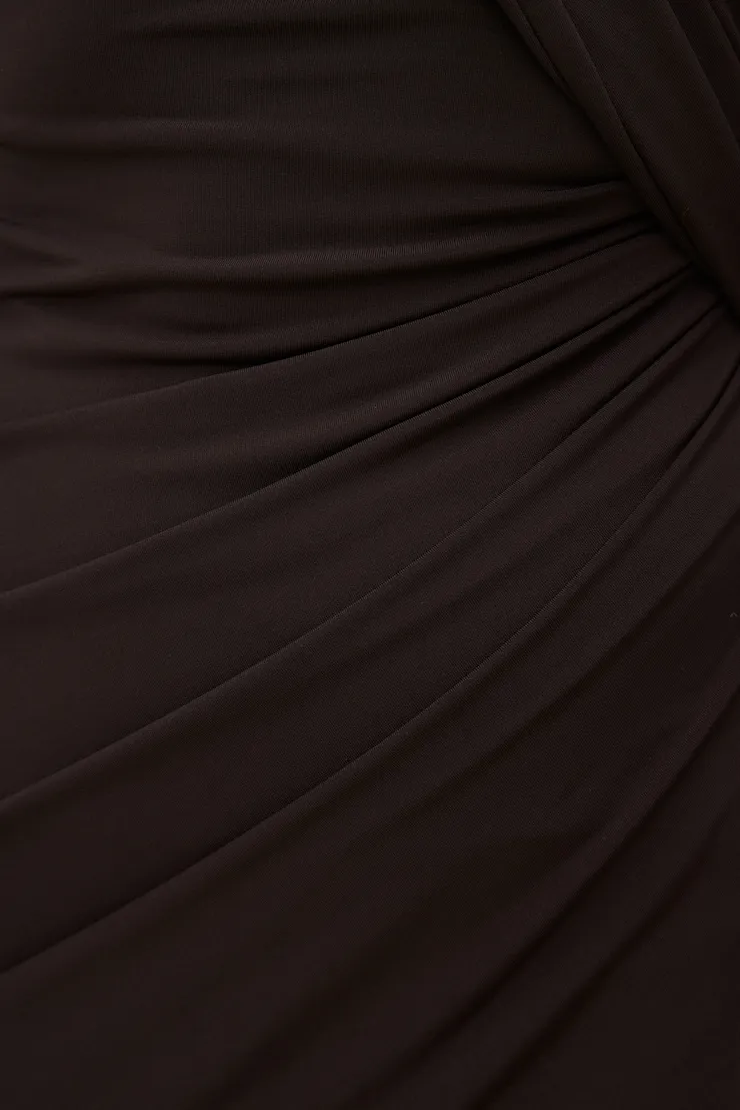 Sculpt Draped Structured Mini Dress sold by Dynamite product image thumbnail 4