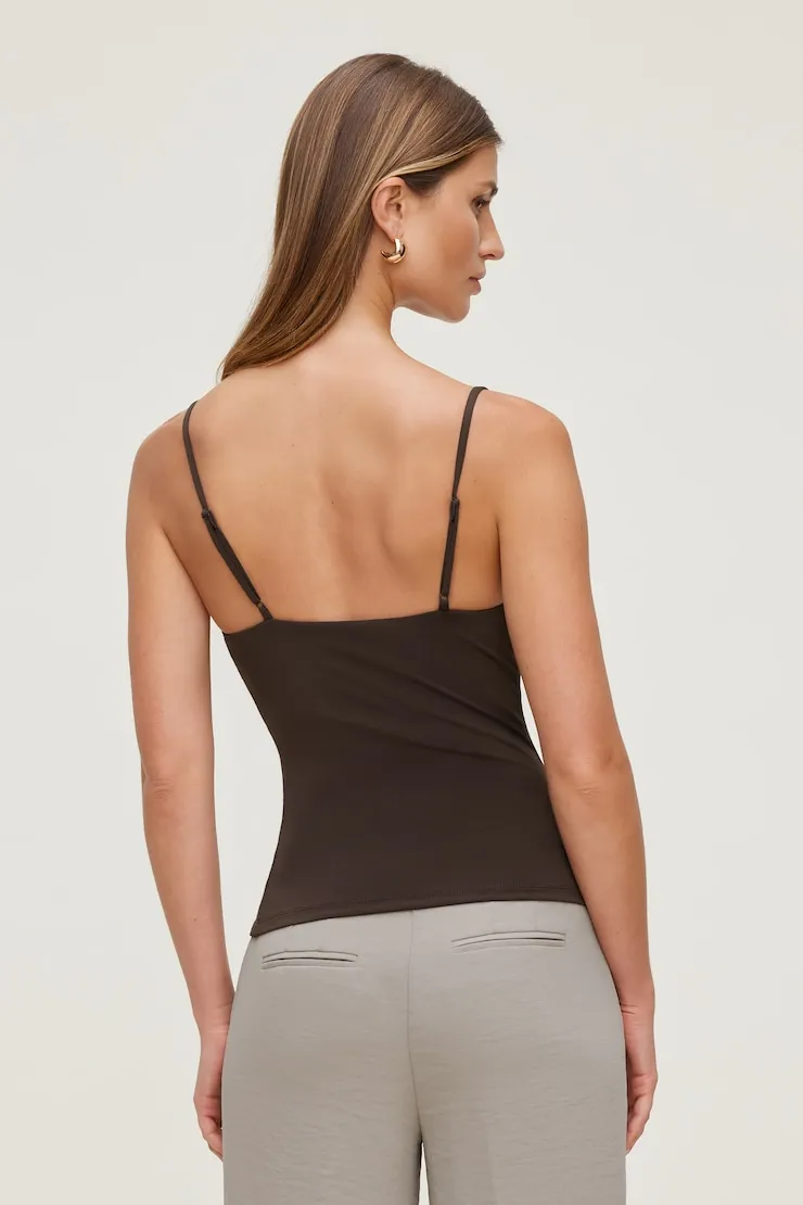 Sculpt Lace Trim Cami Top sold by Dynamite product image thumbnail 5