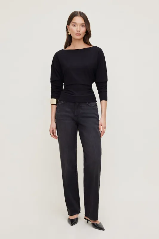 Mira Dolman Sleeve Top sold by Dynamite