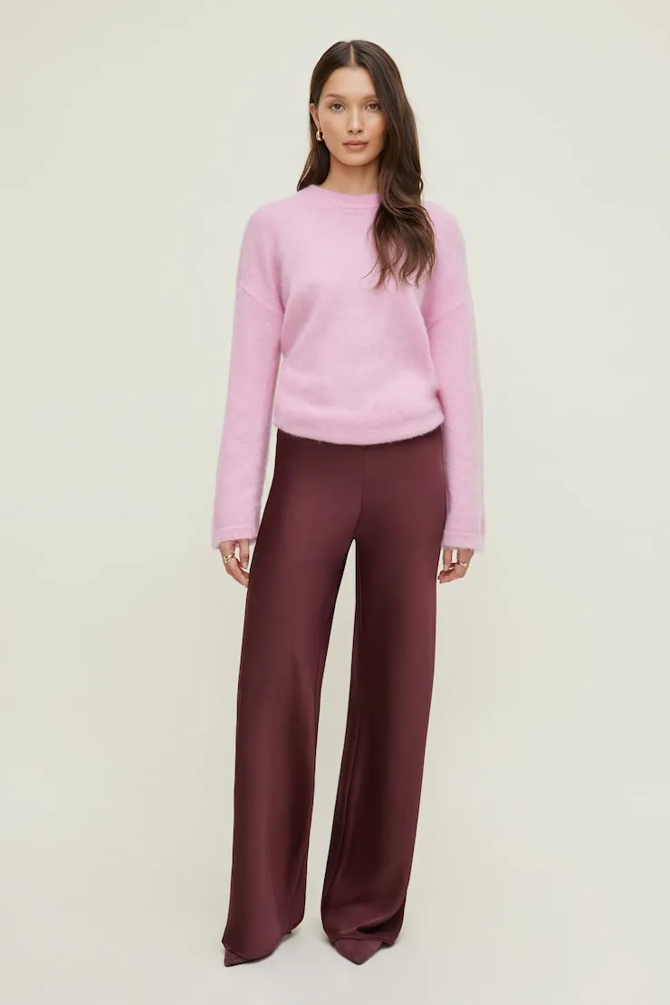 Izzy Wide Leg Satin Pants sold by Dynamite