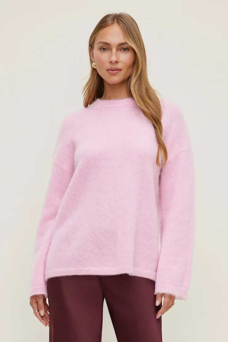 Premium Mohair Wide Sleeve Sweater sold by Dynamite product image thumbnail 4