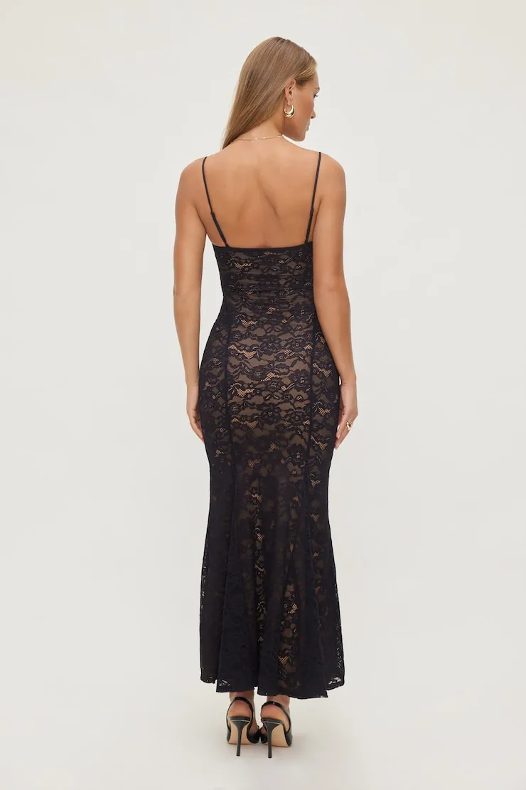 Monet Lace Overlay Maxi Dress sold by Dynamite product image thumbnail 2