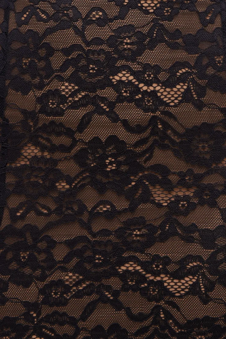 Monet Lace Overlay Maxi Dress sold by Dynamite product image thumbnail 4