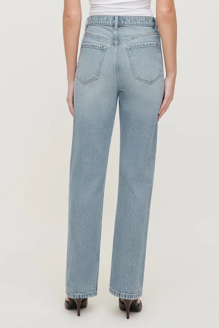 Olivia Comfort High Rise Straight Leg Jeans sold by Dynamite product image thumbnail 5