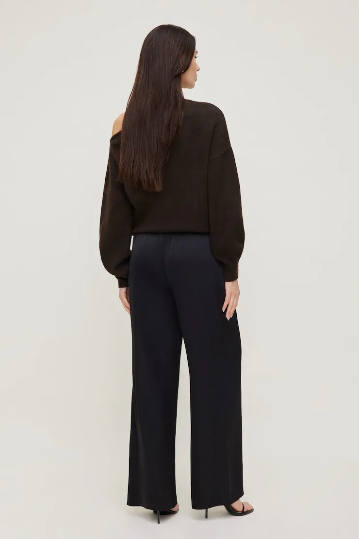 Leo Satin Wide Leg Pants sold by Dynamite product image thumbnail 2