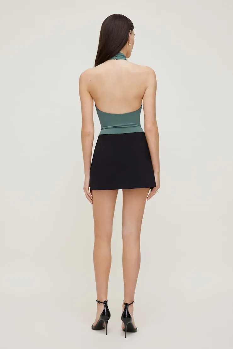 Sculpt Twist Halter Bodysuit sold by Dynamite product image thumbnail 2