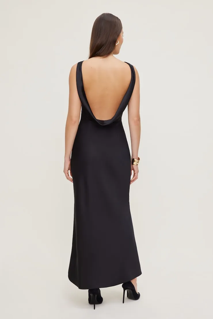 Nora Satin Maxi Slip Dress sold by Dynamite product image thumbnail 2