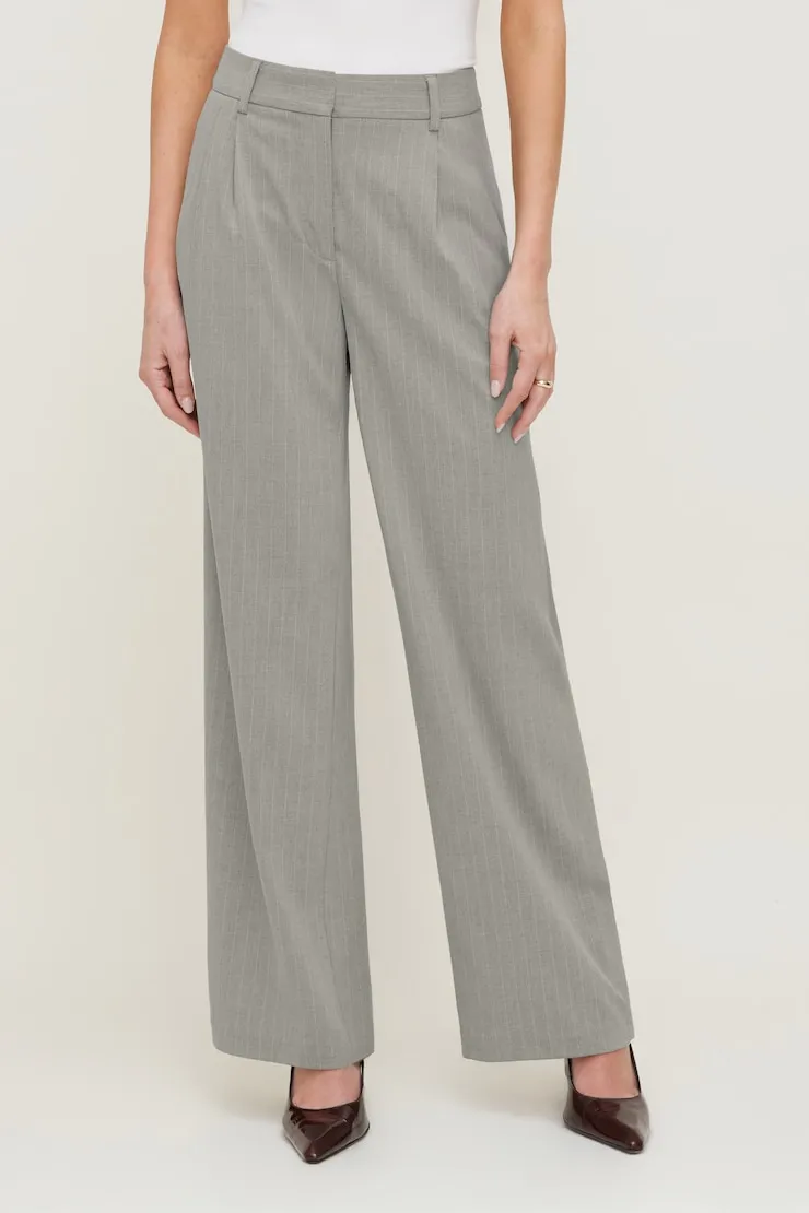 Alex Pinstripe Wide Leg Pants sold by Dynamite product image thumbnail 4