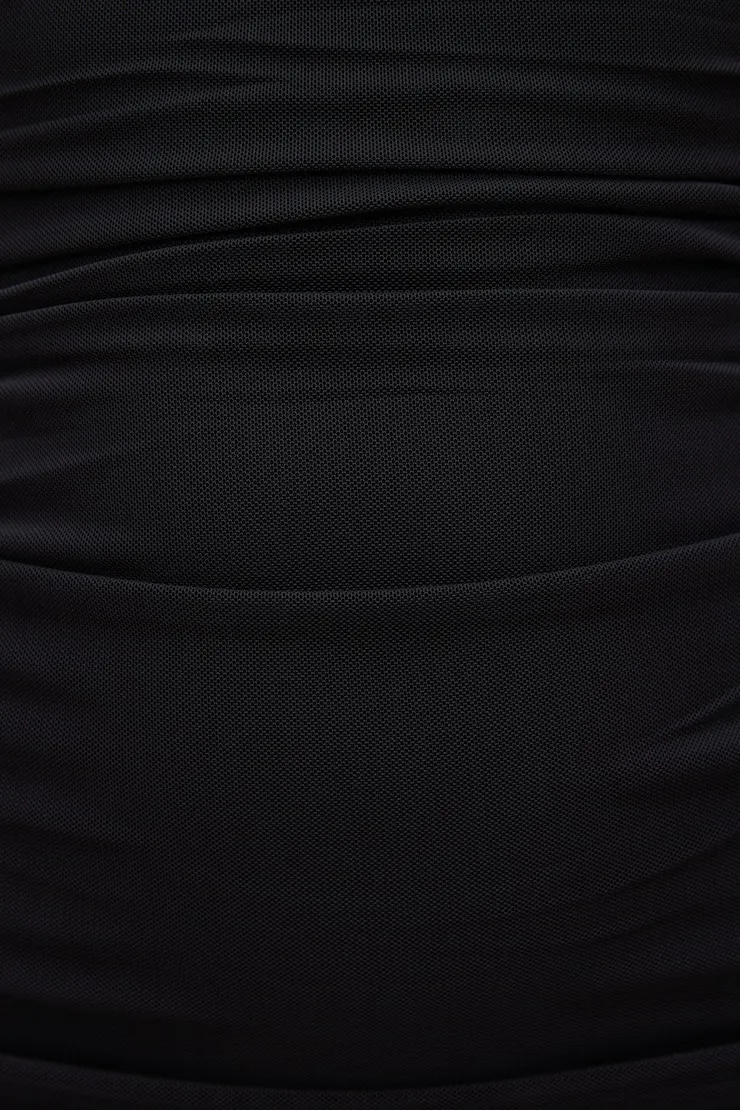 Reia Halter Mesh Maxi Dress sold by Dynamite product image thumbnail 4