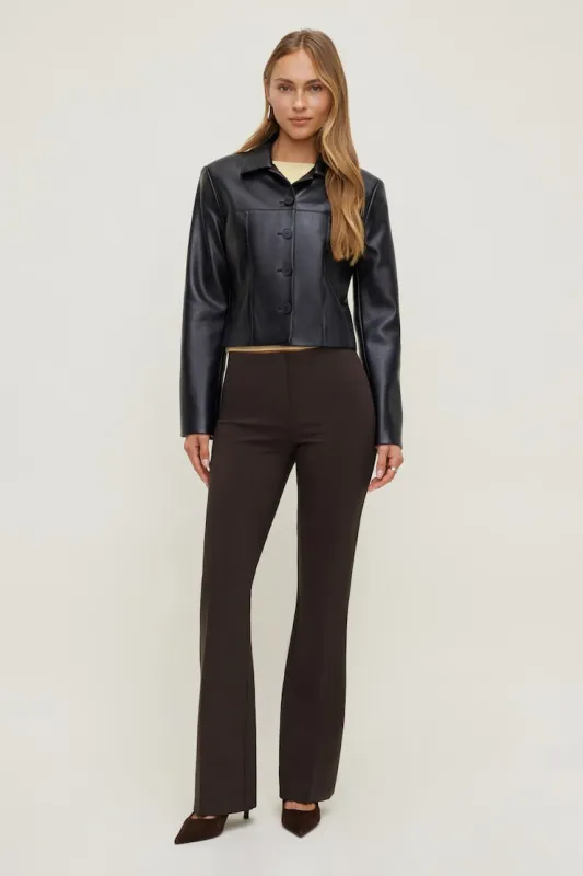 Frankie Tailored Slim Bootcut Pants made by Dynamite