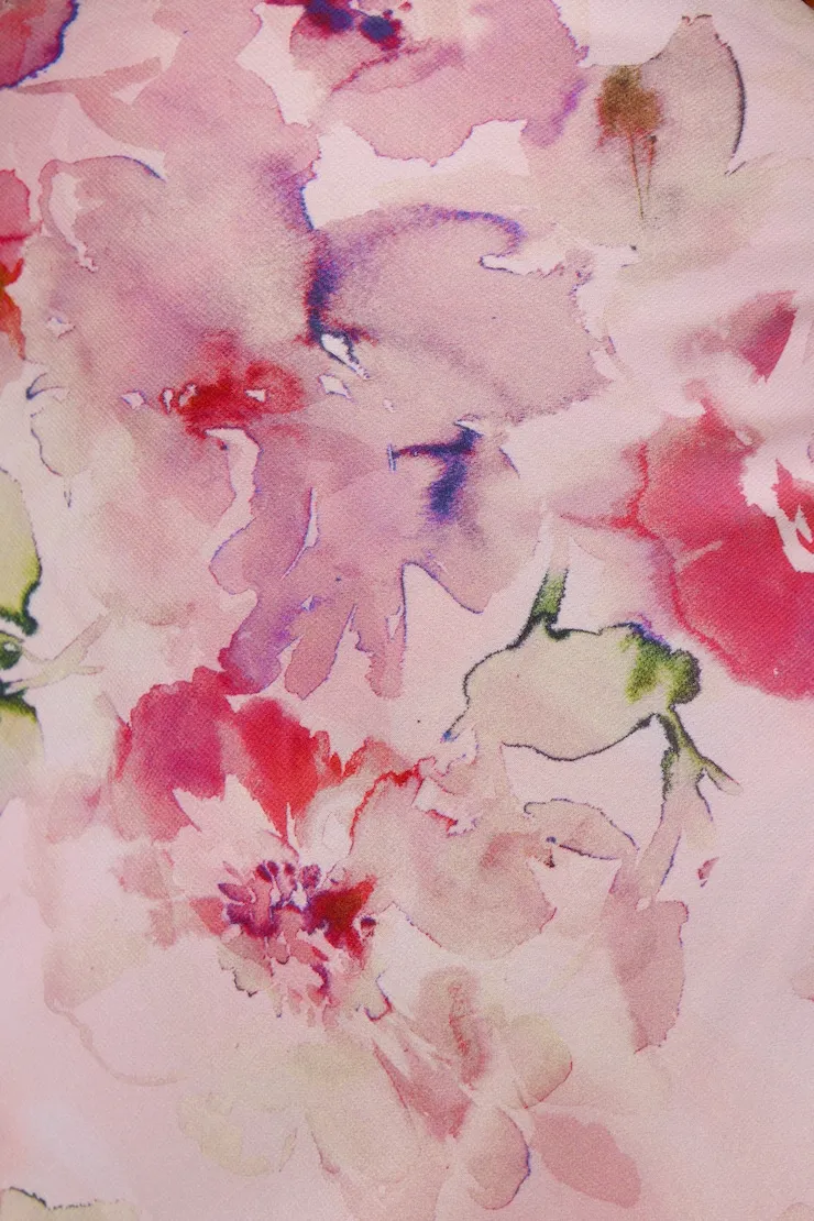 Floral Ruffle Maxi Dress sold by Dynamite product image thumbnail 4