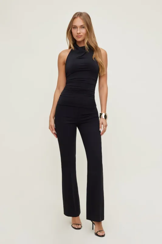 Sculpt Cowl Halter Top sold by Dynamite