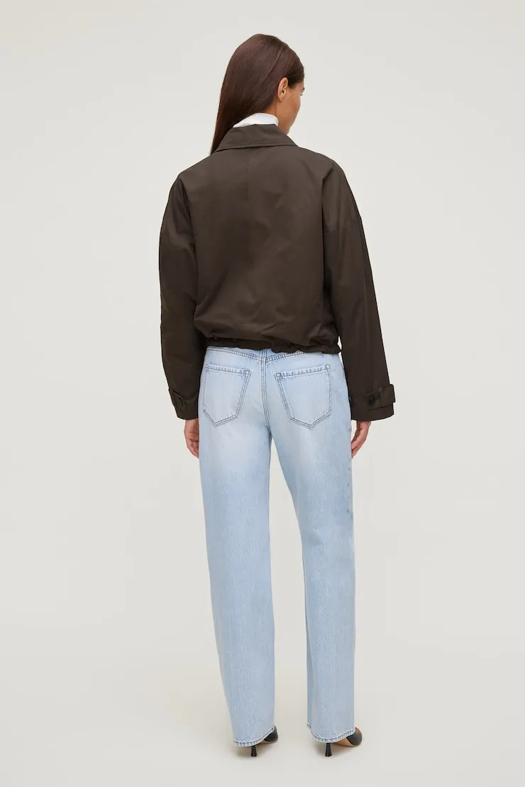 Twill Asymmetric Button Up Jacket sold by Dynamite product image thumbnail 2