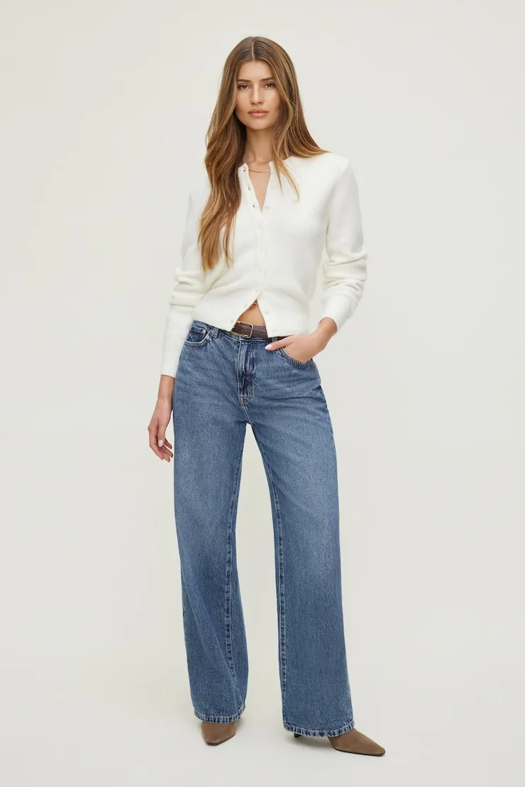 Rebecca Crewneck Cardigan sold by Dynamite