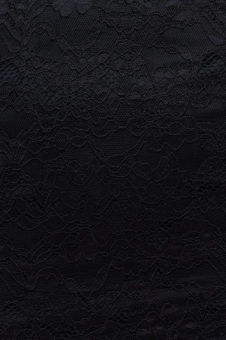 Sheer Side Lace Maxi Dress sold by Dynamite product image thumbnail 4