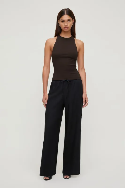 Leo Linen Wide Leg Pants sold by Dynamite