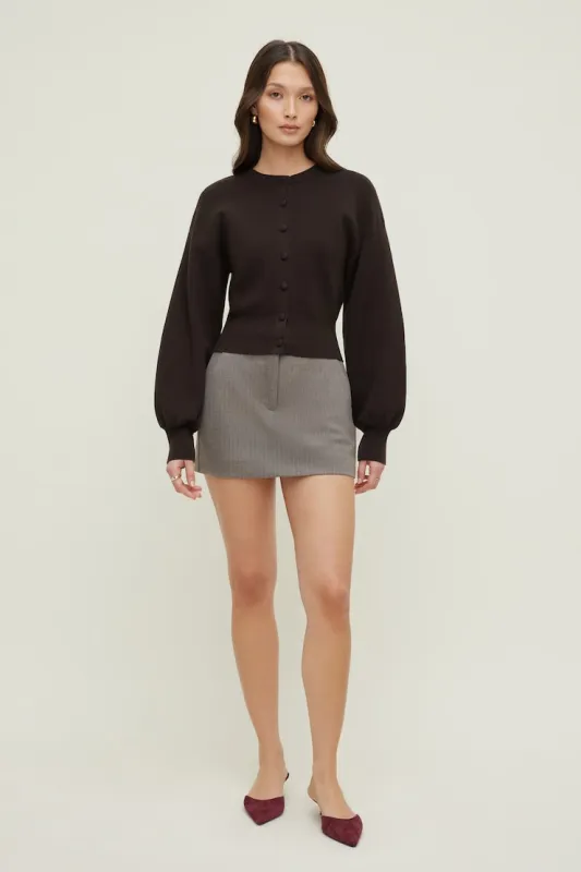 Balloon Sleeve Cardigan made by Dynamite