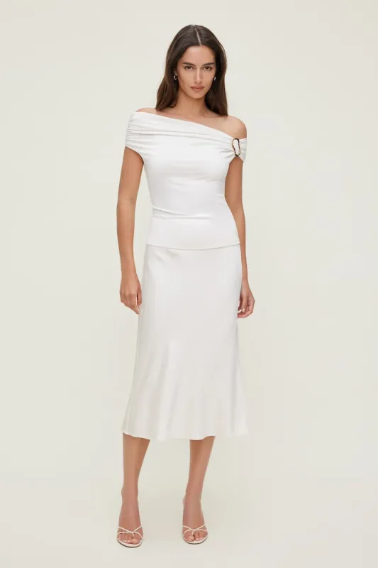 Sculpt Buckle Detail Top sold by Dynamite