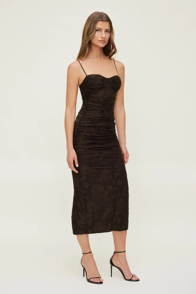 Mona Jacquard Maxi Dress sold by Dynamite product image thumbnail 3