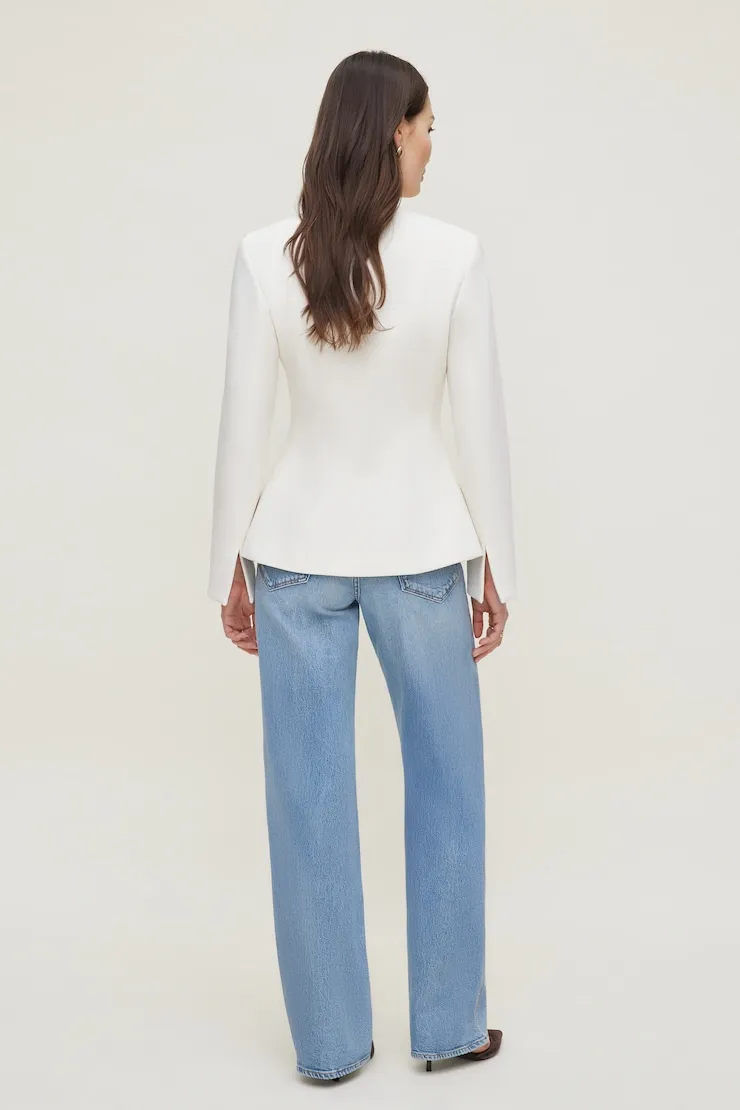 Plunge Small Button Blazer sold by Dynamite product image thumbnail 2