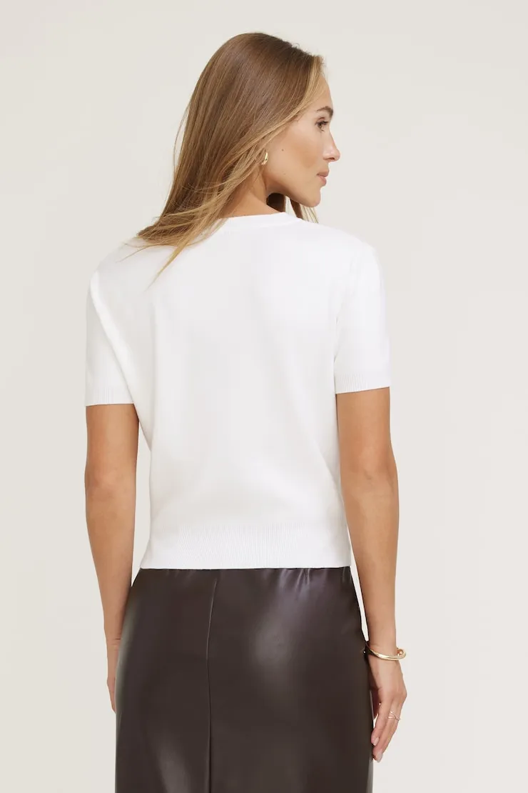 Becca Short Sleeve Cardigan sold by Dynamite product image thumbnail 5