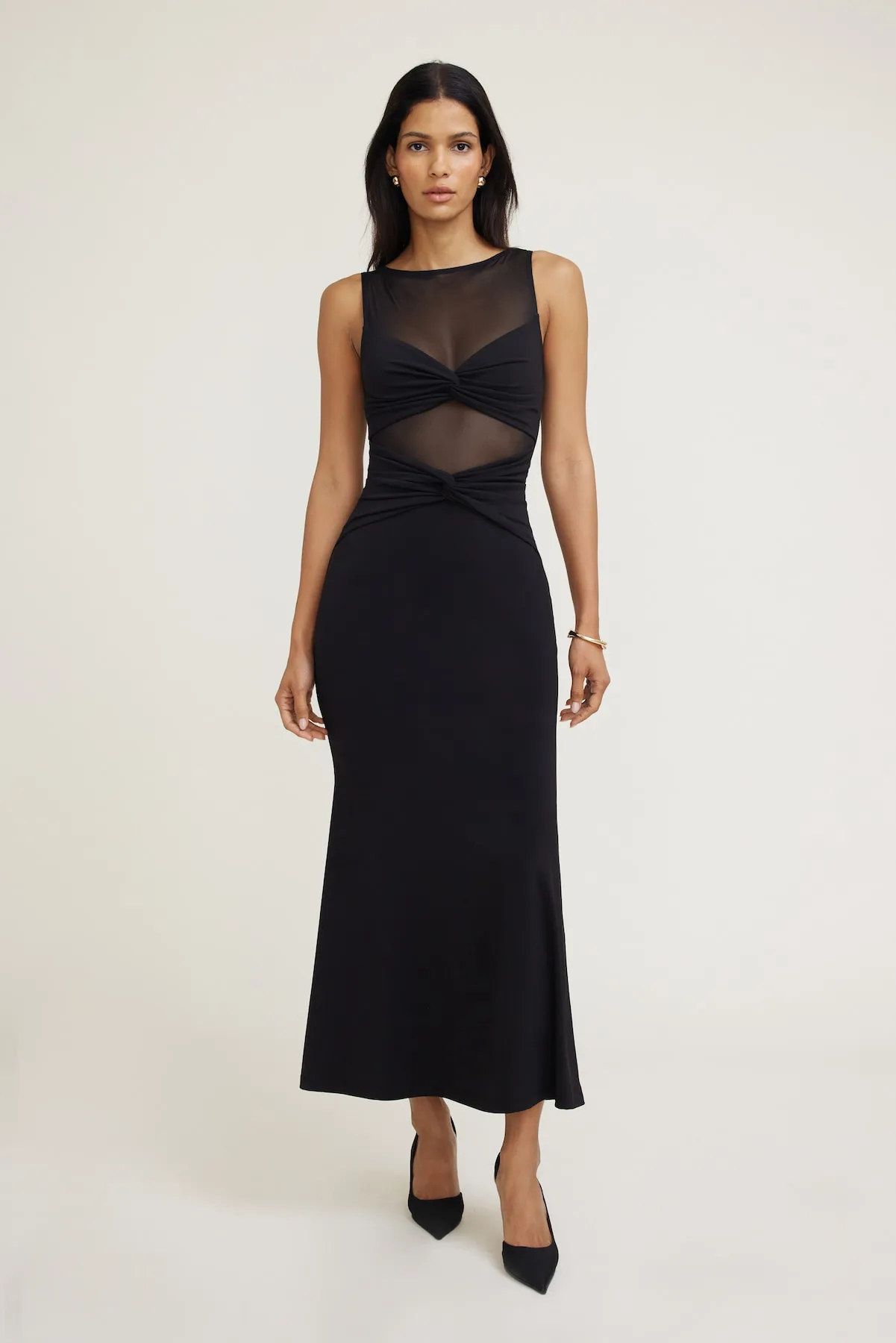Julia Sculpt Maxi Dress sold by Dynamite