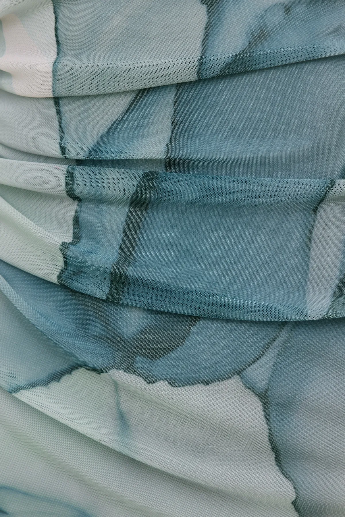 Katia Ruched Mesh Mini Dress sold by Dynamite product image thumbnail 4