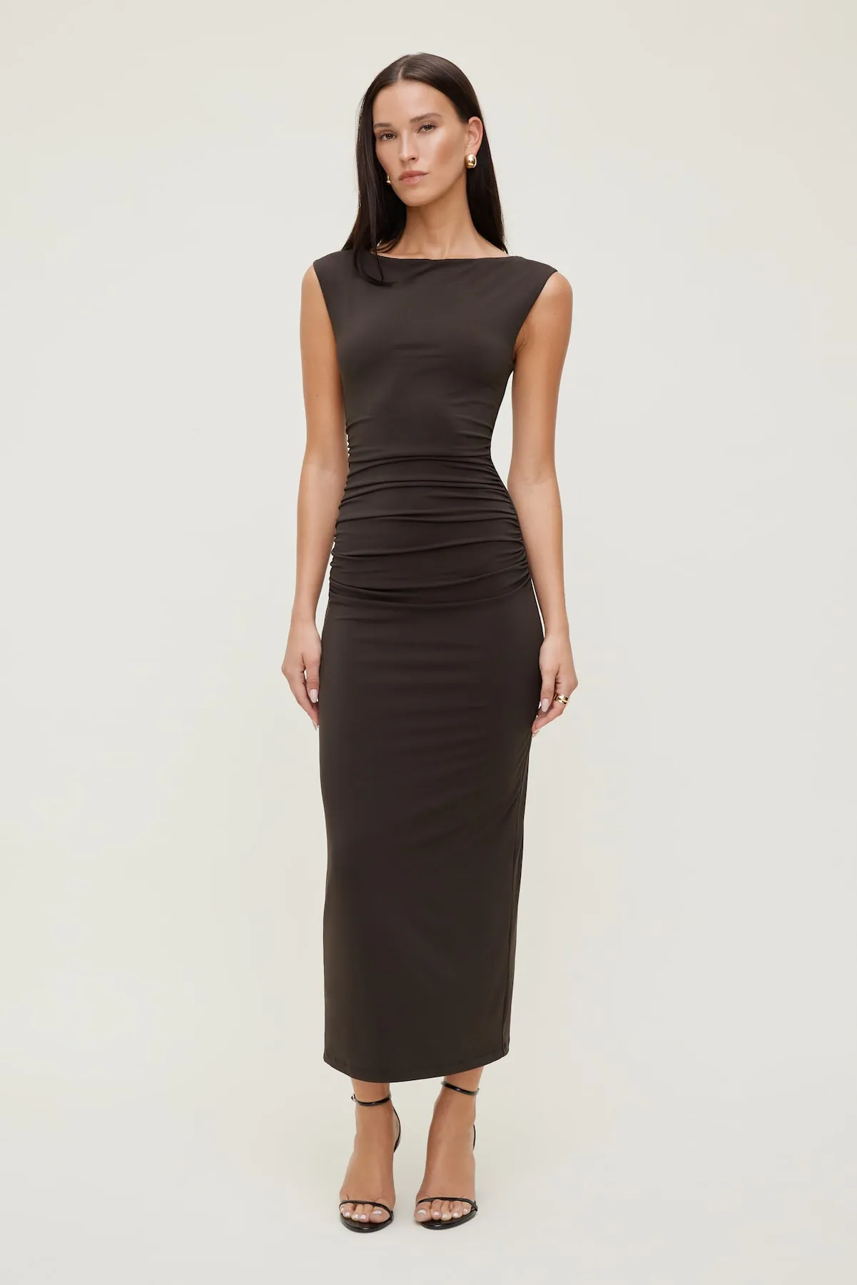 Brie Sculpt Maxi Dress sold by Dynamite