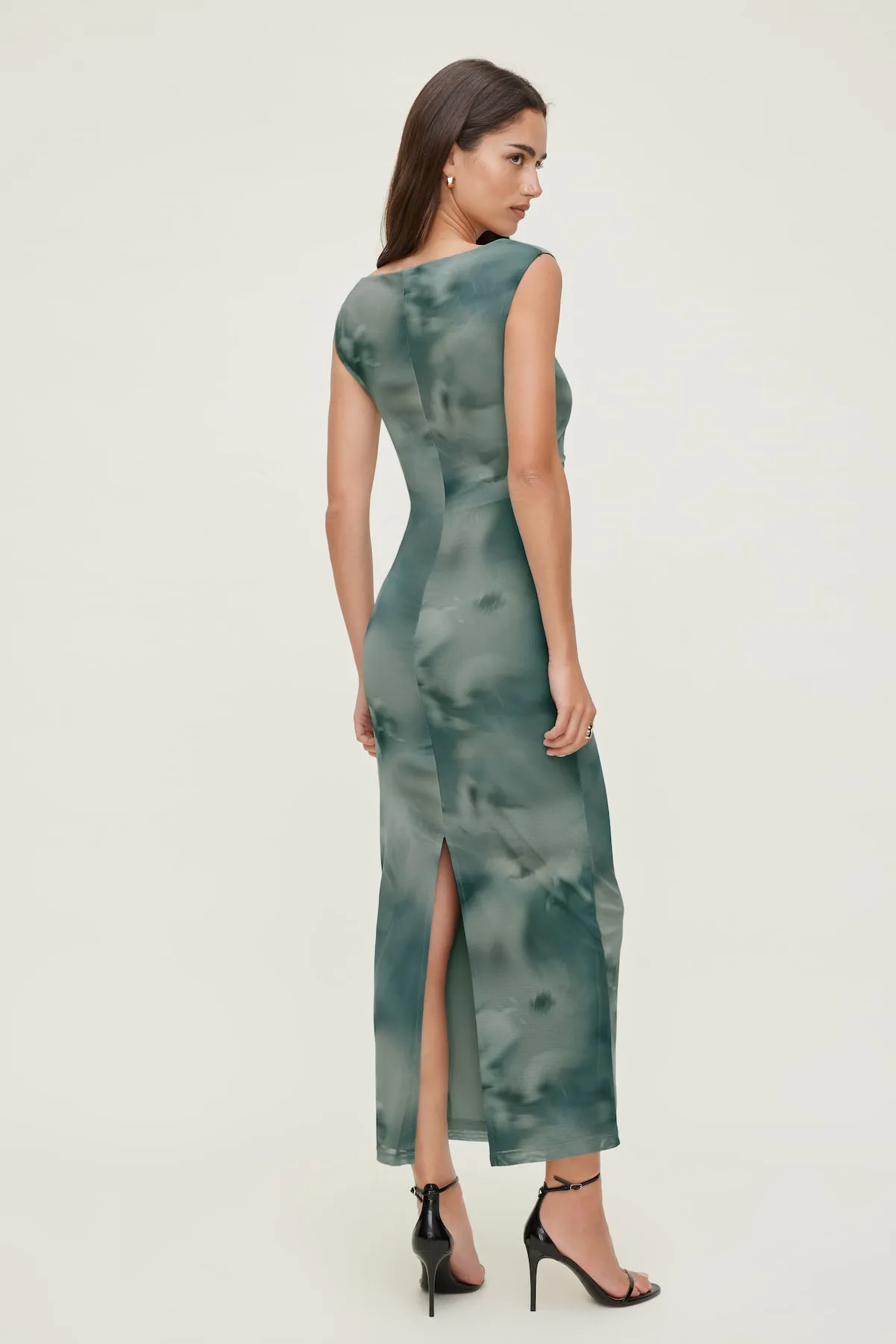 Brie Mesh Maxi Dress sold by Dynamite product image thumbnail 2
