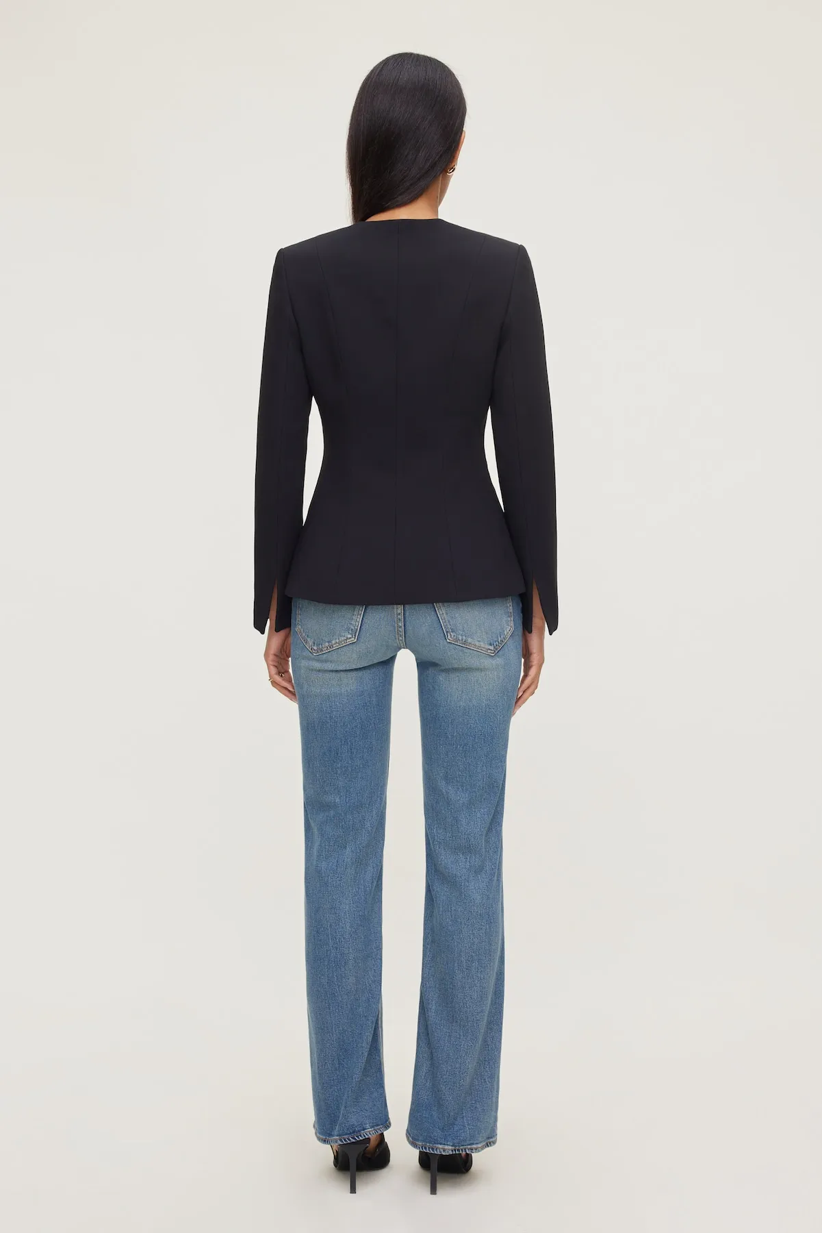 Plunge Small Button Blazer sold by Dynamite product image thumbnail 2