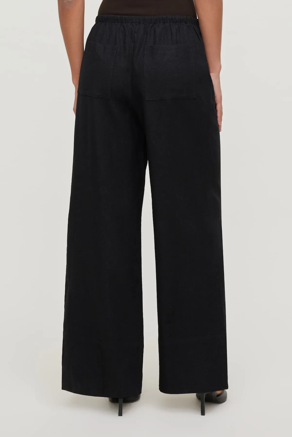 Leo Linen Wide Leg Pants sold by Dynamite product image thumbnail 5