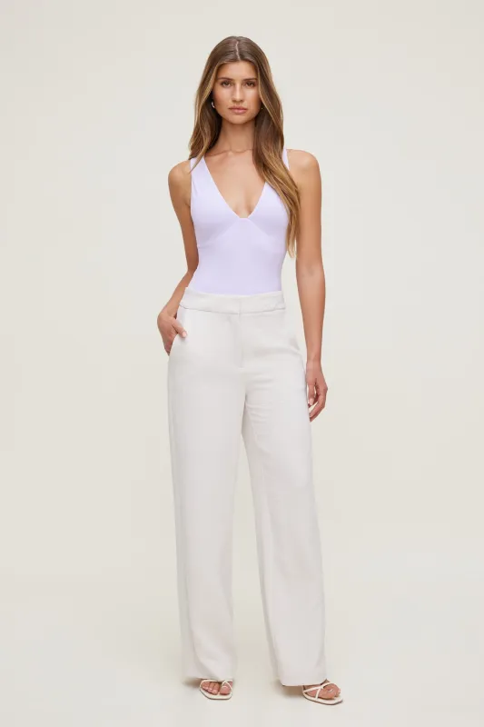 Sculpt Plunging V Neck Bodysuit made by Dynamite