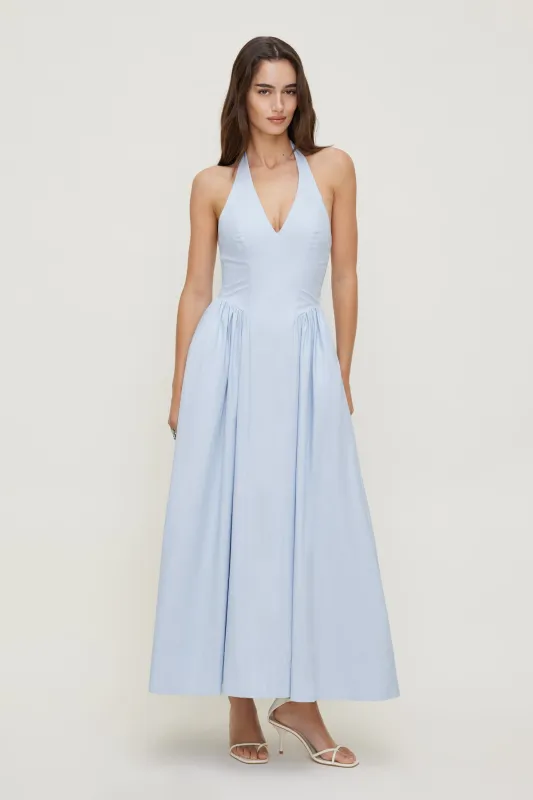 Taylor Poplin Maxi Dress made by Dynamite