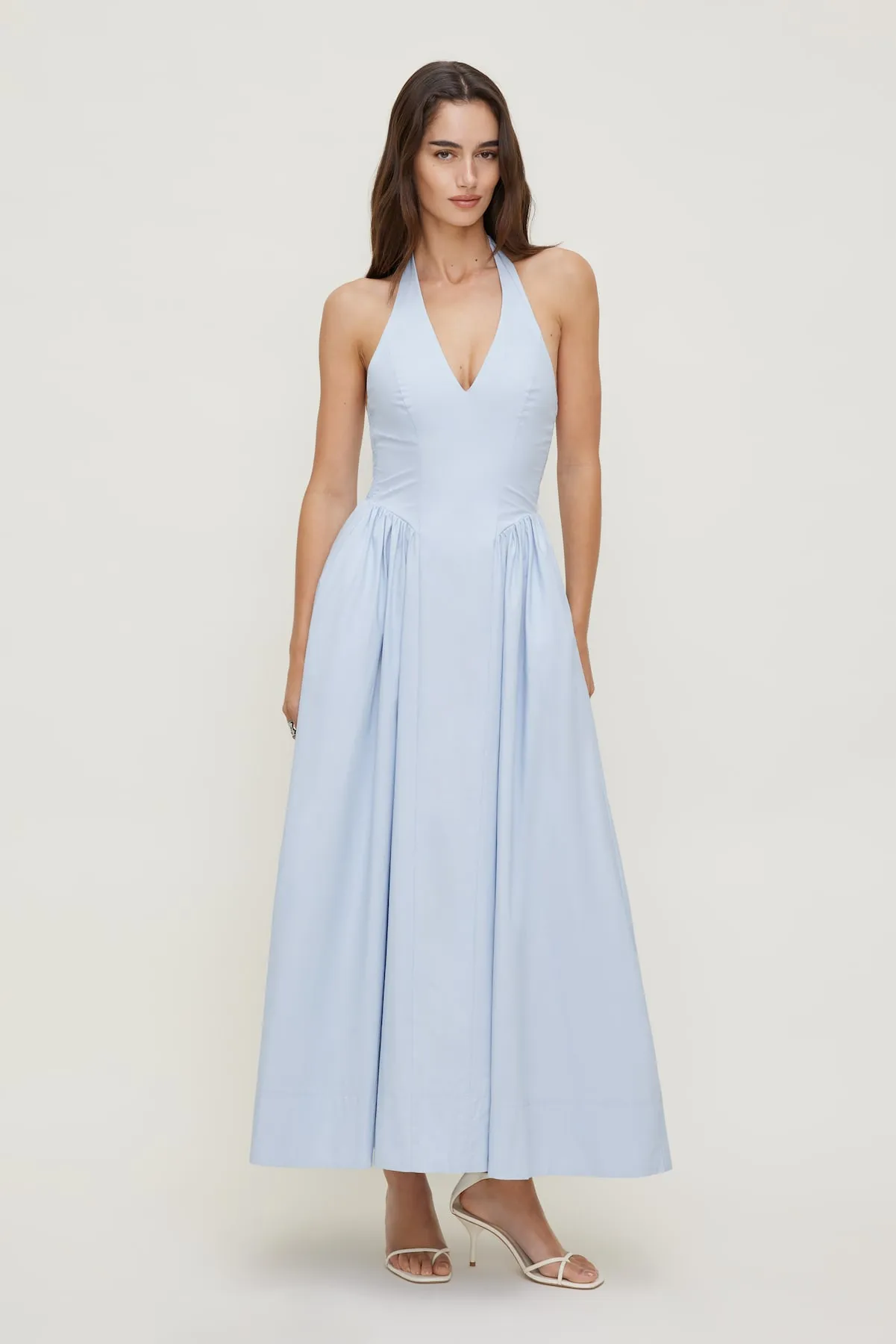 Taylor Poplin Maxi Dress sold by Dynamite