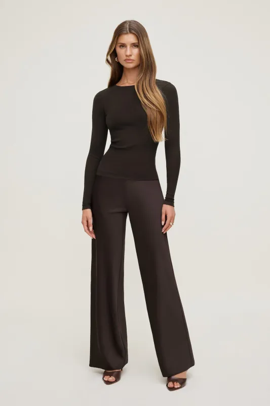 Tedi Ribbed Long Sleeve T Shirt made by Dynamite