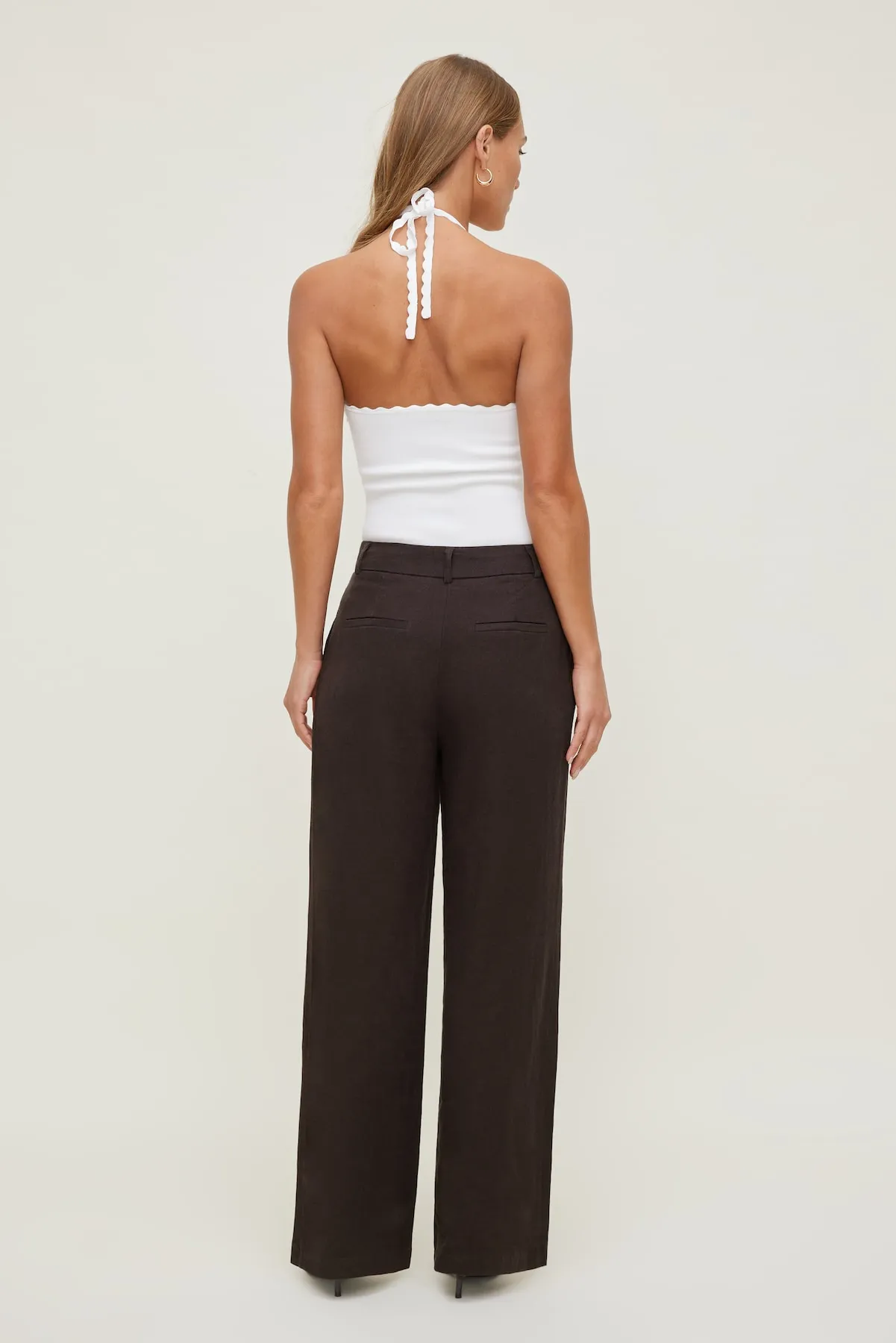 Alex Linen Wide Leg Pants sold by Dynamite product image thumbnail 2