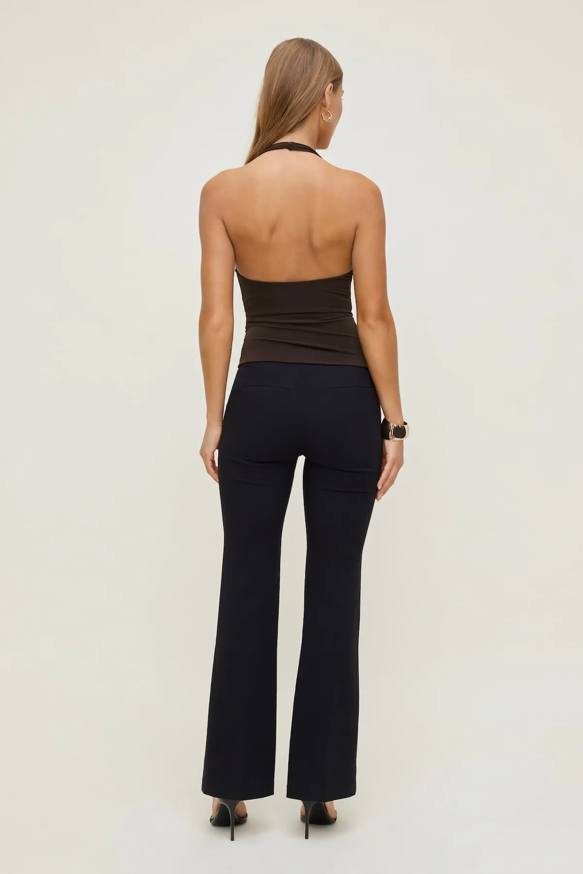 Front Drape Halter Top sold by Dynamite product image thumbnail 2