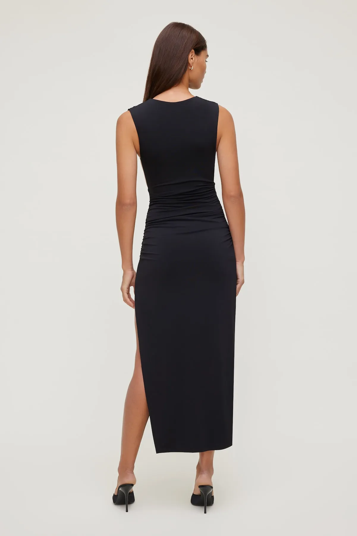 Sculpt Open Side Maxi Dress sold by Dynamite product image thumbnail 3